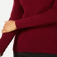 Karen Scott Women's Cotton Ribbed Turtleneck Top Red Size XX-Large