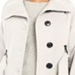 Madden Girl Juniors' Belted Skirted Coat Beige Size X-Large