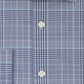 Michael Kors Men's Plaid Slim Fir Button-Down Shirt Blue Size 16X32X33