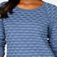 Karen Scott Women's Textured Sweater Blue Size X-Small