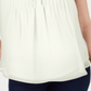 Charter Club Women's Sleeveless Pintuck Blouse  White Size Medium