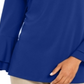 Charter Club Women's Bell Sleeve Keyhole Top Blue Size X-Large