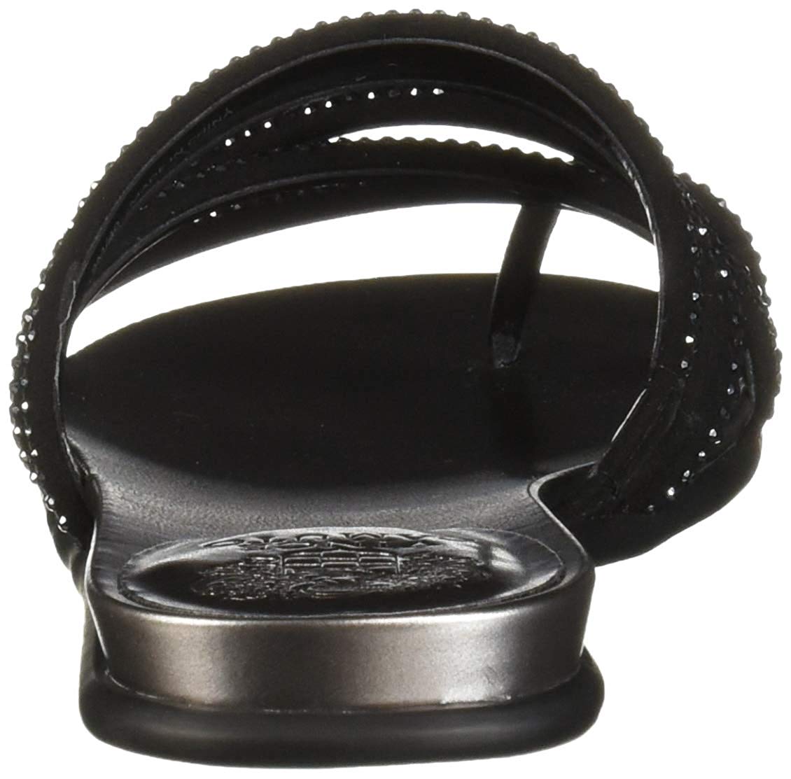 Vince Camuto Women's Ezzina Flat Sandal Black Size 11