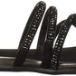 Vince Camuto Women's Ezzina Flat Sandal Black Size 11