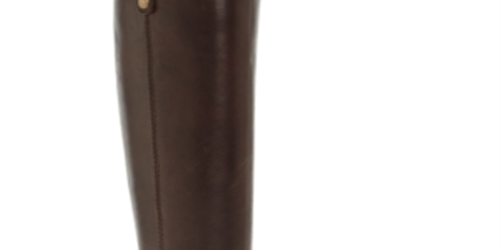 INC International Concepts Women's Fawne Riding Leather Boots Brown Size 5.5 M
