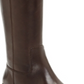 INC International Concepts Women's Fawne Riding Leather Boots Brown Size 5.5 M