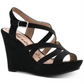 American Rag Women's Arielle Open Toe Casual Platform Sandals Black Size 10 M