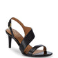 Calvin Klein Womens Lancy Nappa Leather Open Toe Formal Ankle Strap Sandals Black Size 5.5 M