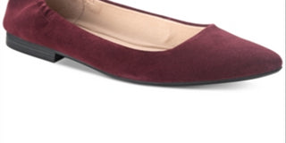 American Rag Women's Jilly Suede Slip on Flats Purple Size 6 M