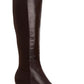 Calvin Klein Womens Freeda Leather Knee-High Boots Brown Size 5 M