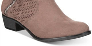 American Rag Women's Abby Ankle Booties Brown Size 12 M