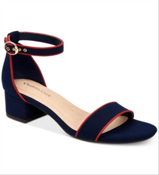 Charter Club Women's Ruue Two Piece Sandals Blue Size 5 M