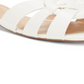 INC International Concepts Women's Gargi Knot Front Slide Sandals White Size 9 M