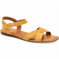 Style & Co Women's Antonia Open Toe Casual Ankle Strap Sandals Yellow Size 6 M