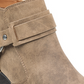 Indigo Women's Sansun Buckle Ankle Boots Brown Size 8.5 M