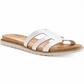 American Rag Women's Danah Fabric Open Toe Casual Slide Sandals White Size 9M