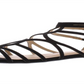Material Girl Women's Sira Faux Suede Strappy Flat Sandals Black Size 11