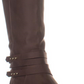 Material Girl Women's Damien Faux Leather Studded Knee High Boots Brown Size 6.5 M