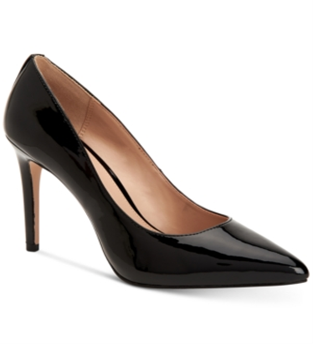 BCBGeneration Women's Heidi Smooth Patent Leather Pump Black Size 6 M