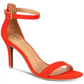 Material Girl Women's Blaire 5 Open Toe Formal Ankle Strap Sandals Red Size 6.5 M