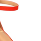 Material Girl Women's Blaire 5 Open Toe Formal Ankle Strap Sandals Red Size 6.5 M