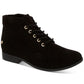 Charter Club Women's Crissie Lace up Booties Black Size 5.5 M