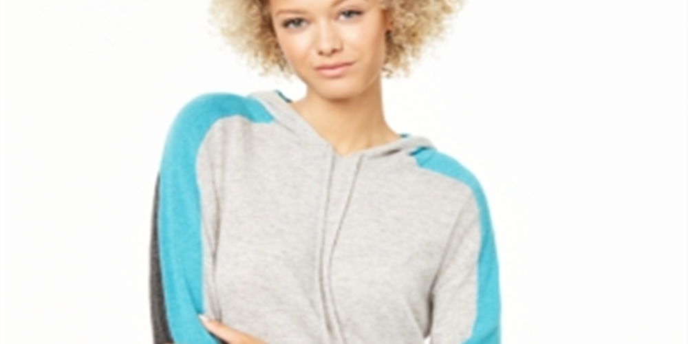 Charter Club Women's Color Block Long Sleeve Top Size X-Small