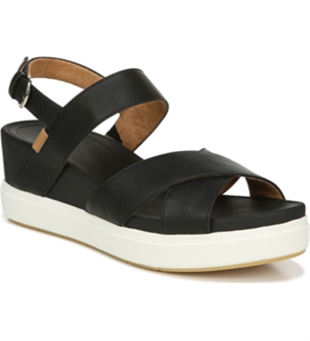 Dr. Scholl's Women's Scenario Sandals & Flip Flops Black Size 6