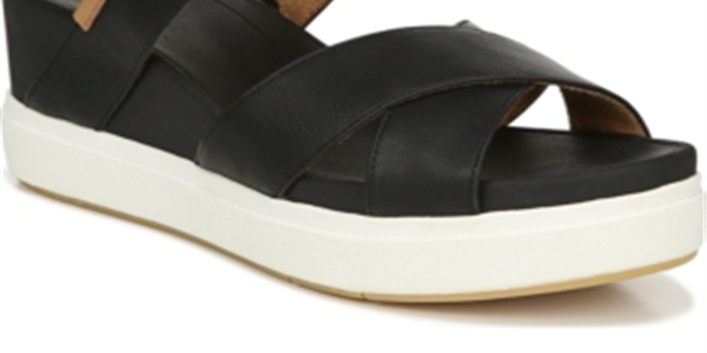 Dr. Scholl's Women's Scenario Sandals & Flip Flops Black Size 6