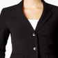Nine West Women's Double Button Wear to Work Jacket Black Size 8
