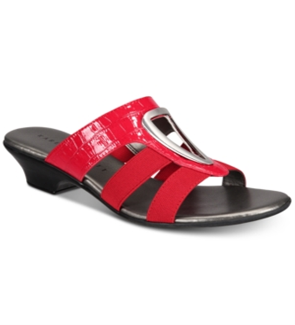 Karen Scott Women's Engle Sandals Red Size 8.5 M