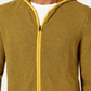 Alfani Men's Patterned Hooded Cotton Jacket Yellow Size X-Large