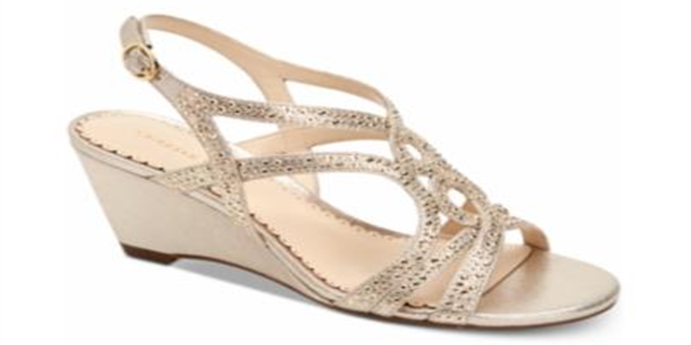Charter Club Women's Kelsah Open Toe Formal Strappy Sandals Yellow Size 8.5 M