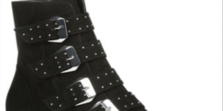 Bar III Women's Margo Studded Ankle Booties Black Size 9 M