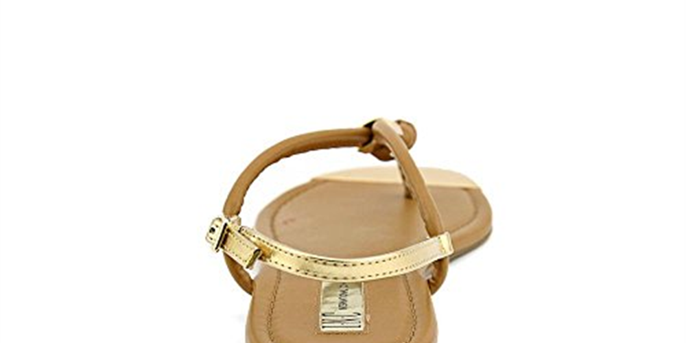 American Rag Women's Adarra Buckle Stacked Heel Over the Knee Boots Brown Size 7 M