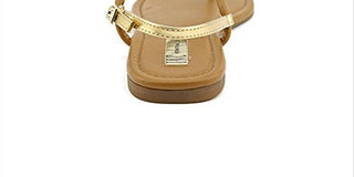 American Rag Women's Adarra Buckle Stacked Heel Over the Knee Boots Brown Size 7 M