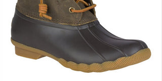 Sperry Women's Saltwater Boot Brown Size 6.5 M