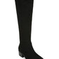 Bar III Womens Vayla Faux Suede Knee-High Riding Boots Black Size 5.5M-WC