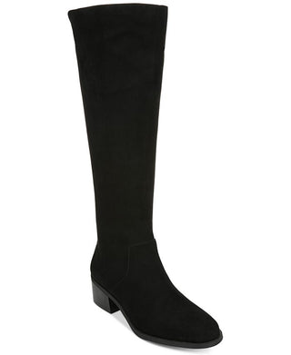 Bar III Womens Vayla Faux Suede Knee-High Riding Boots Black Size 5.5M-WC