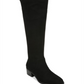 Bar III Womens Vayla Faux Suede Knee-High Riding Boots Black Size 5.5M-WC