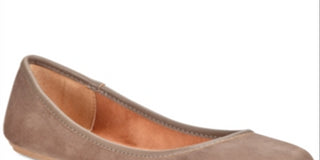 American Rag Women's Cellia Fabric Round Toe Ballet Flats Brown Size 11 M