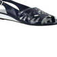 Easy Street Women's Sandals Clear Celebrate Slingback Sandal Blue Size 6