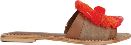 Women's Kenneth Cole New York Orton Slide Sandal Orange Size 7.5 M