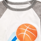 First Impressions Baby Boy's Basketball-Print T-Shirt White Size 24MOS