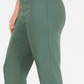 JM Collection Women's Embellished Wear to Work Pants Green Size Small
