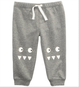 First Impressions Baby Boy's Monster Jogger Pants Gray Size 12MOS