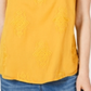 Style & Co Women's Sleeveless Jewel Neck Top Yellow Size Small