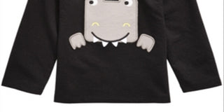 First Impressions Toddler Boy's Dino Print T-Shirt Black Size 4T