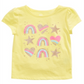 Epic Threads Little Girl's Rainbows Hearts & Stars T-Shirt  Yellow Size 6X