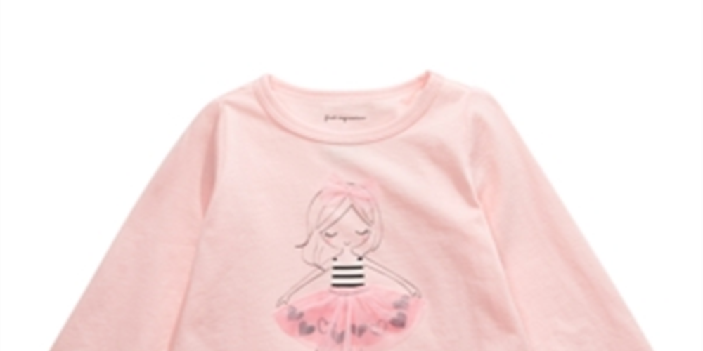 First Impressions Toddler Girl's Tutu Girl T-Shirt  Pink Size 4T